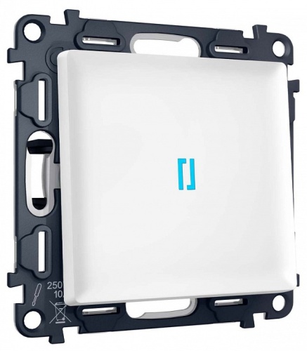 Выключатель самовозвратный одноклавишный с подсветкой, без рамки Ambrella Volt MA MA122060 в Нижнем Новгороде