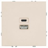 Розетка 2хUSB type A и C без рамки Stekker Эмили 49905 в Нижнем Новгороде