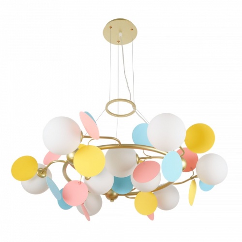 Подвесная люстра MyFar Flavia MR2301-9P в Нижнем Новгороде фото 7