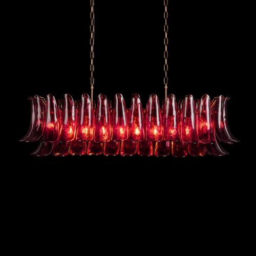 Подвесная люстра Loft it Lilou 10600/1200R Burgundy в Нижнем Новгороде фото 2