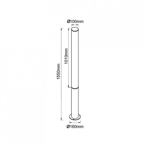 Наземный высокий светильник Mantra GANT 9282 в Нижнем Новгороде фото 4