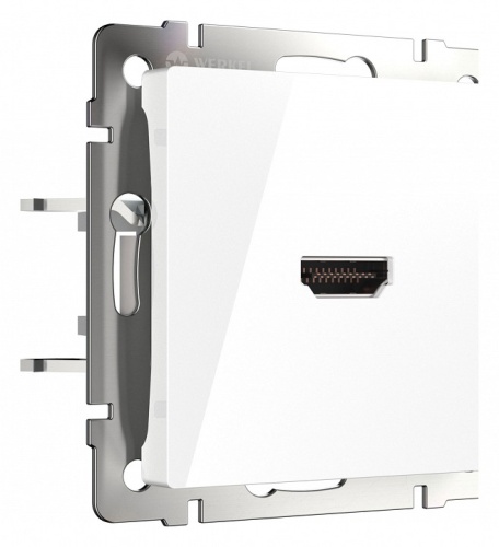 Розетка HDMI без рамки Werkel белый W1186001 в Нижнем Новгороде