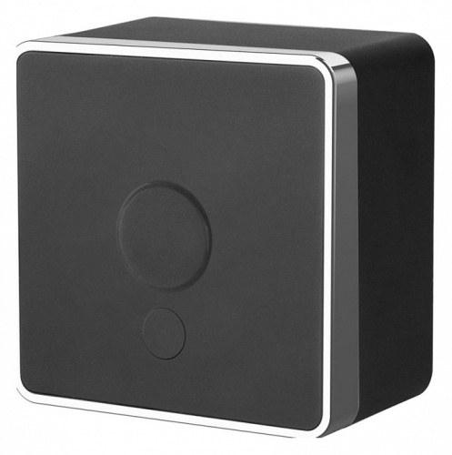 Розетка для вывода кабеля Werkel Gallant (черный/хром) W5050235 в Нижнем Новгороде