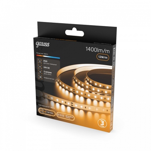 Лента светодиодная Gauss  23637032010 в Нижнем Новгороде фото 6