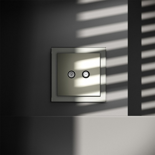 ТВ-розетка и SAT-розетка оконечная без рамки Voltum S70 VLS060405 в Нижнем Новгороде фото 5