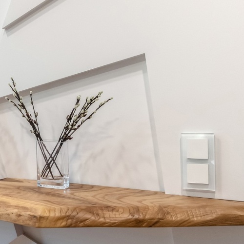 Выключатель перекрестный одноклавишный без рамки Werkel белый W1113001 в Нижнем Новгороде фото 4