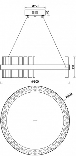 Подвесной светильник Favourite Placerat 4012-5P в Слободском фото 5