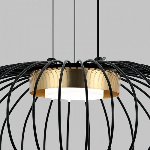 Подвесной светильник Imex MD.2310 MD.23103-1-P-BK+BR в Нижнем Новгороде фото 3