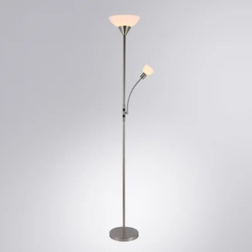 Торшер с подсветкой Arte Lamp DUETTO A4085PN-2SS в Нижнем Новгороде фото 2