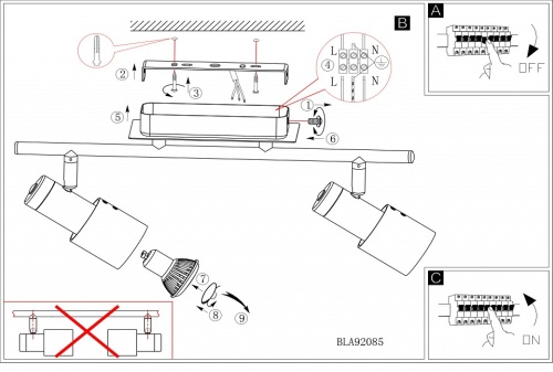 Спот Eglo Davida 92085 в Нижнем Новгороде фото 2