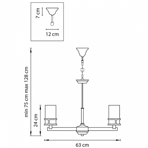 Подвесная люстра Lightstar Cero 731067 в Нижнем Новгороде фото 6