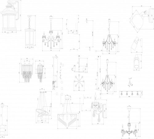 Подвесная люстра Eurosvet Caprera 60146/8 никель в Нижнем Новгороде фото 6