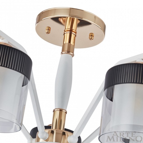Люстра на штанге Arte Milano Napoli-2646 332646/5 FGD+WT в Нижнем Новгороде фото 2