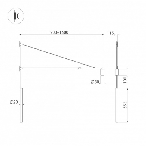 Бра Arlight KANEL 059601 в Нижнем Новгороде фото 3