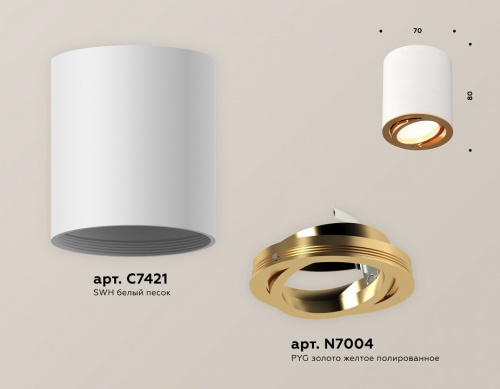 Накладной светильник Ambrella Light XS XS7421003 в Нижнем Новгороде фото 2
