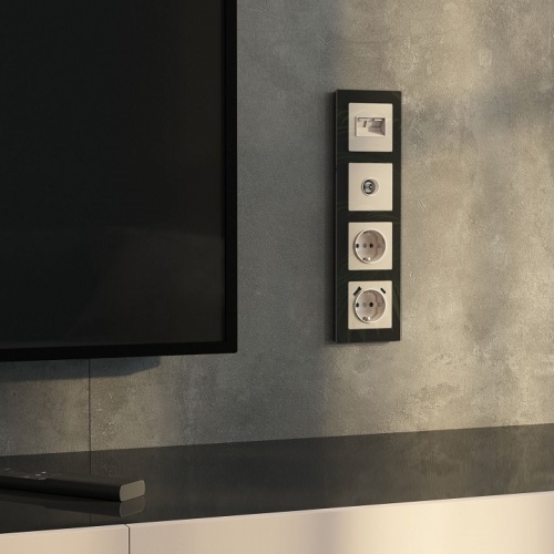 ТВ-розетка без рамки Werkel айвори акрил W1183043 в Нижнем Новгороде фото 3