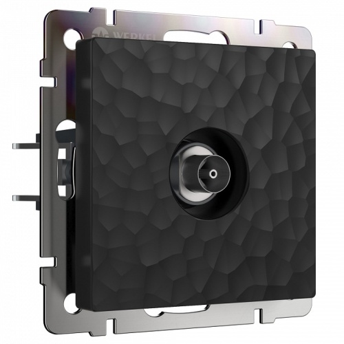 ТВ-розетка оконечная без рамки Werkel Hammer черный W1283008 в Нижнем Новгороде