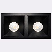 Встраиваемый светильник Italline IT06-6020 IT06-6020 black 3000K - 2 шт. + IT06-6022 black в Нижнем Новгороде