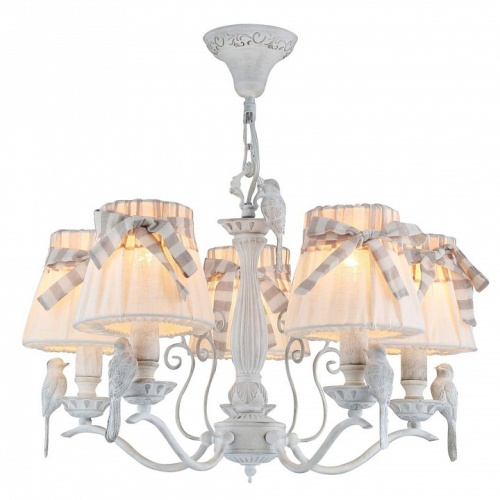 Подвесная люстра Maytoni Bird ARM013-05-W в Нижнем Новгороде фото 5