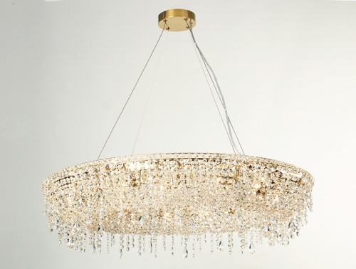 Подвесная люстра Newport 10900 10910+6/S gold в Нижнем Новгороде фото 2