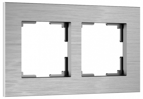 Рамка на 2 поста Werkel AluMax алюминий W0023506 в Нижнем Новгороде