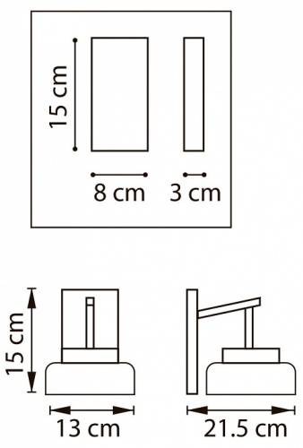 Бра Lightstar Fico II 740627 в Нижнем Новгороде фото 3