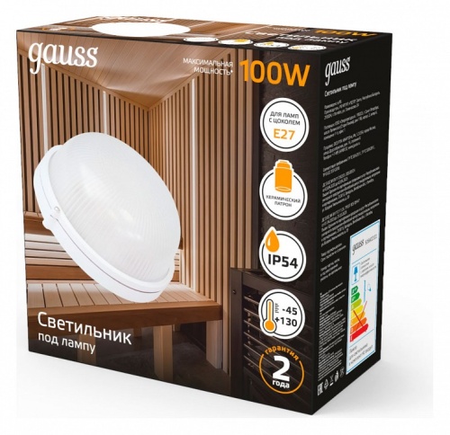 Накладной светильник Gauss НБП 926602101 в Нижнем Новгороде фото 3