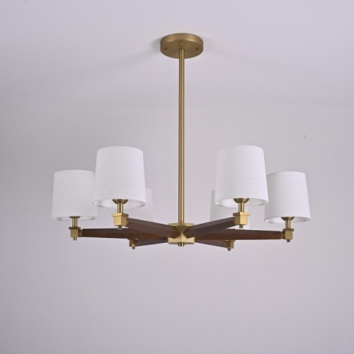 Люстра на штанге Imperiumloft Jorgenson White/Dark wood STAVRA01 в Нижнем Новгороде фото 3