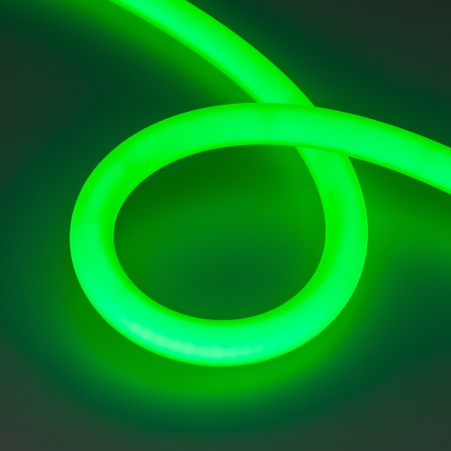 Лента герметичная MOONLIGHT-BLACK-TOP-G280-D25mm 24V RGB 360deg (14.4 W/m, IP65, 1m, wire x1) (Arlight, Вывод прямой, 3 года) в Звенигороде фото 5