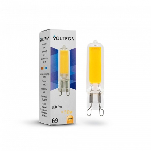 Лампа светодиодная Voltega Capsule G9 G9 4Вт 3000K 7262 в Нижнем Новгороде
