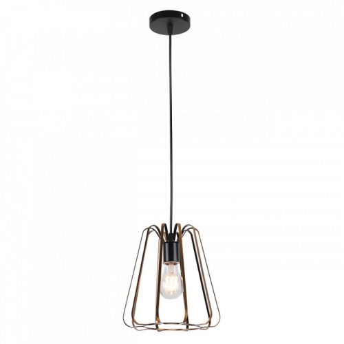 Подвесной светильник Imex MD.0301 MD.0301-1-P BK+ZGD в Нижнем Новгороде фото 2