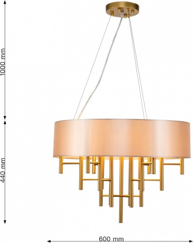 Подвесной светильник Favourite Cosmo 2993-6P в Нижнем Новгороде фото 4