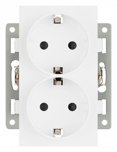 Розетка двойная с заземлением и со шторкой, без рамки Arlight SCT 043764 в Нижнем Новгороде