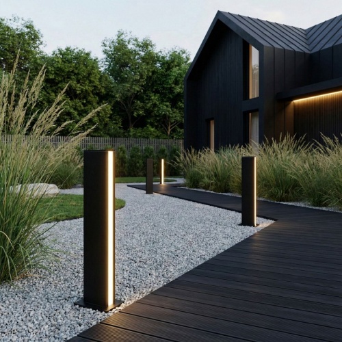 Наземный высокий светильник Elektrostandard Flat 1538 TECHNO LED в Нижнем Новгороде фото 3