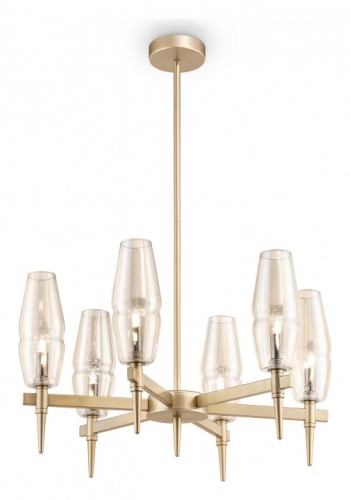 Люстра на штанге Maytoni Lita H002PL-06G в Нижнем Новгороде фото 2