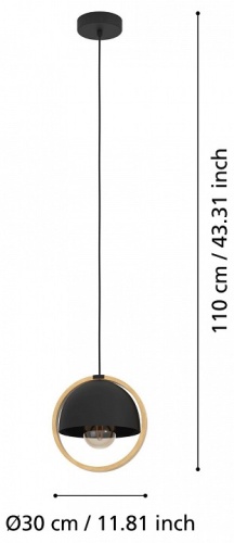 Подвесной светильник Eglo Callow 43755 в Нижнем Новгороде фото 2