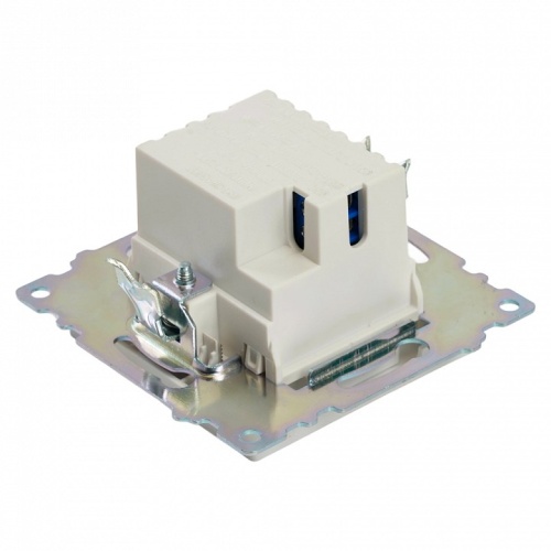 Розетка 2хUSB type A и C без рамки Stekker Катрин 50051 в Нижнем Новгороде фото 3