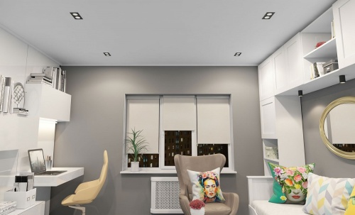 Встраиваемый светильник Denkirs Rodvig DK3072-BK+WH в Нижнем Новгороде фото 2