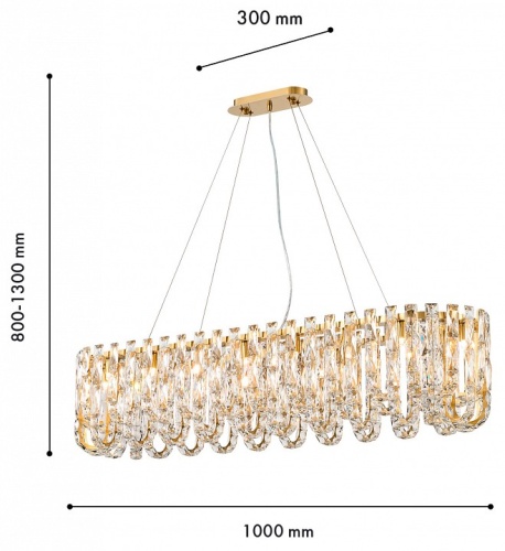 Подвесная люстра Favourite Infinity 4721-18P в Нижнем Новгороде фото 3