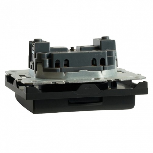 Розетка с заземлением и со шторкой, с крышкой Stekker Эмили 49852 в Нижнем Новгороде фото 8