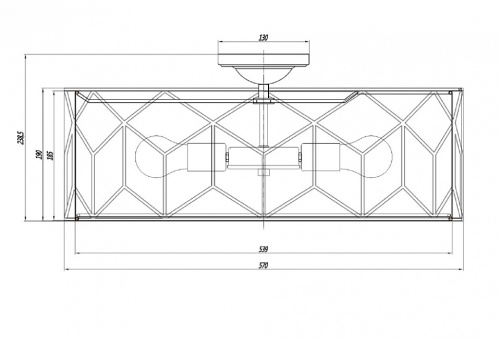 Светильник на штанге Maytoni Messina H223-PL-05-G в Нижнем Новгороде фото 4