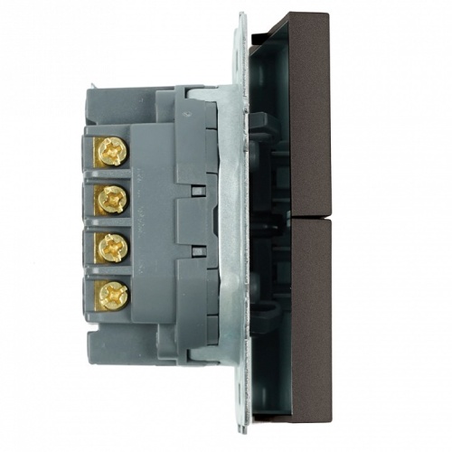 Переключатель перекрестный двухклавишный без рамки Stekker Эмили 50164 в Нижнем Новгороде фото 4