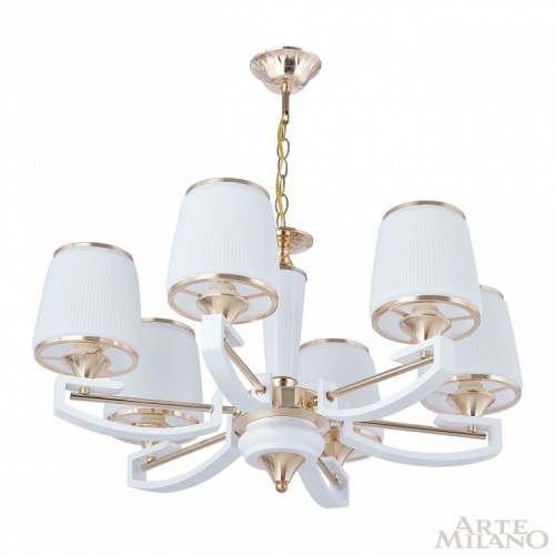 Подвесная люстра Arte Milano Florentia-2457 302457/6 Wh/Gd в Нижнем Новгороде фото 10