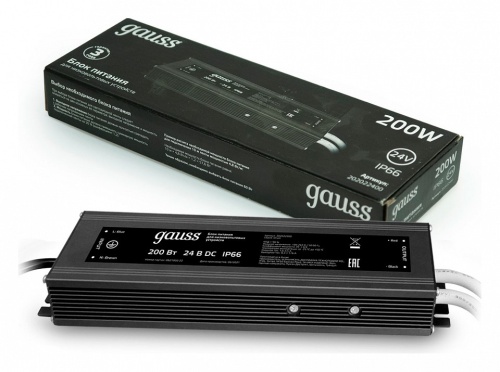 Блок питания с проводом Gauss  202022400 в Нижнем Новгороде фото 5