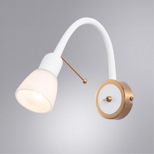Бра Arte Lamp Lettura A7009AP-1WH в Нижнем Новгороде фото 2