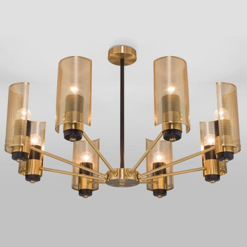 Люстра на штанге Eurosvet Grino 70139/8 латунь в Нижнем Новгороде фото 3