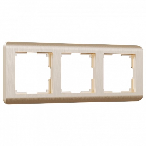 Рамка на 3 поста Werkel Stream (шампань) W0032111 в Нижнем Новгороде