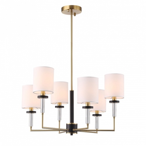 Люстра на штанге ST-Luce BLACK+BRASS SL1404.303.06 в Нижнем Новгороде фото 8