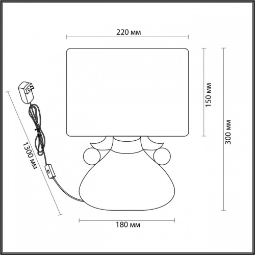 Настольная лампа декоративная Lumion Junia 5668/1T в Нижнем Новгороде фото 2