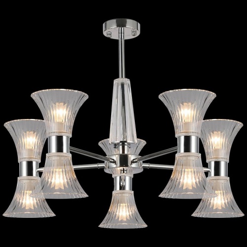 Люстра на штанге ILLUMICO  IL0288-10P-79 CR в Нижнем Новгороде фото 3